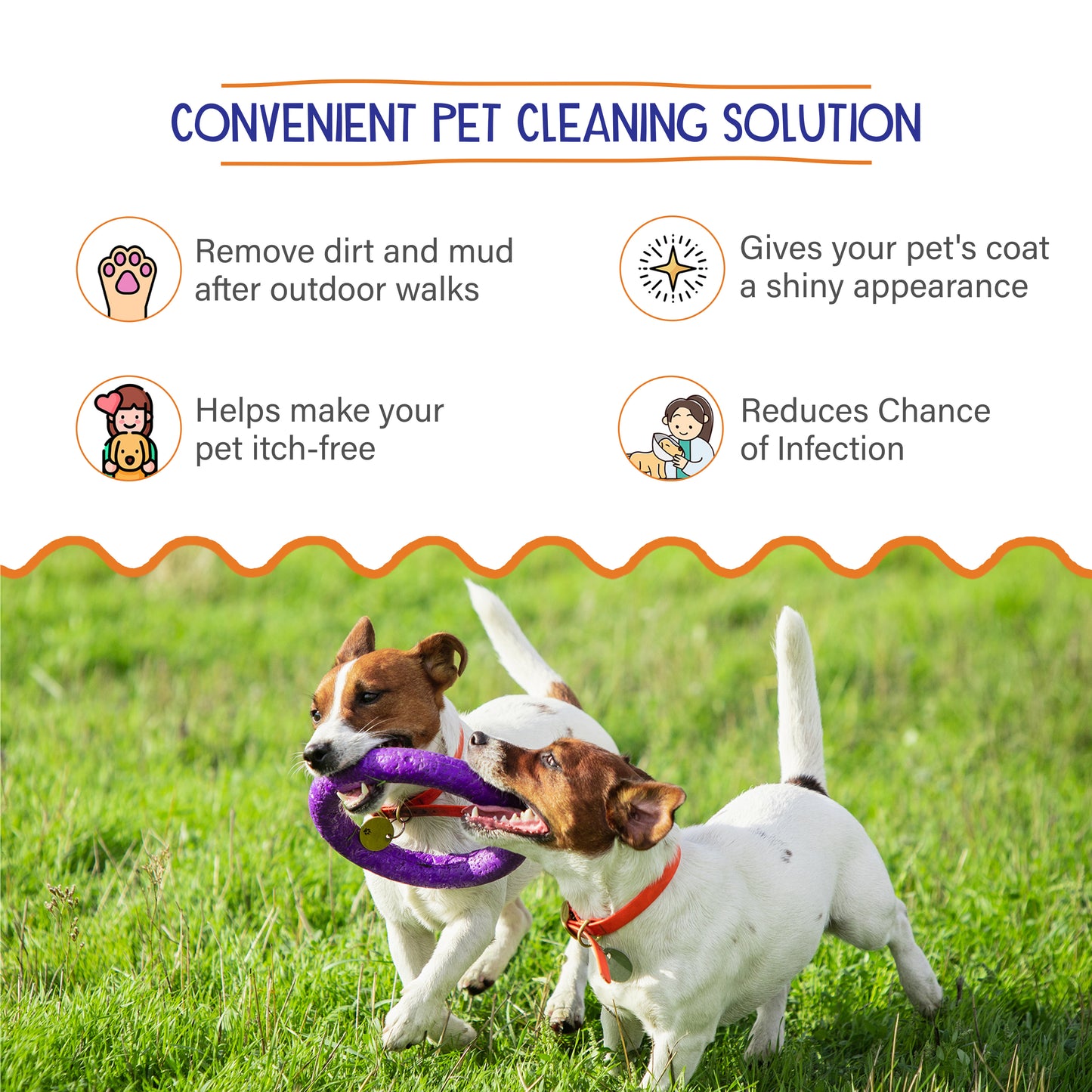 Petvit pet wipes - gentle care for sensitive skin