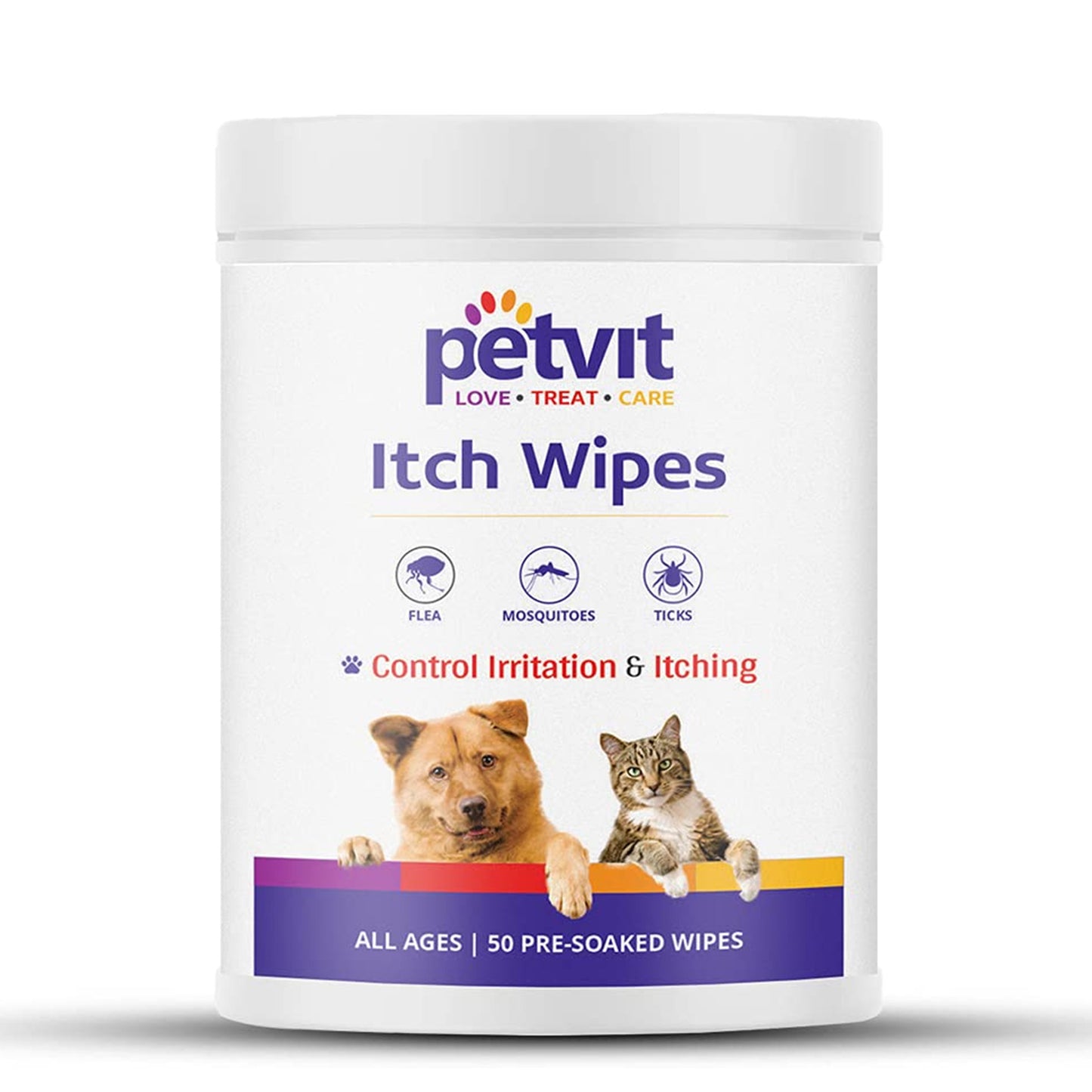 Petvit cleaning wipes for dogs - removing dirt from paws