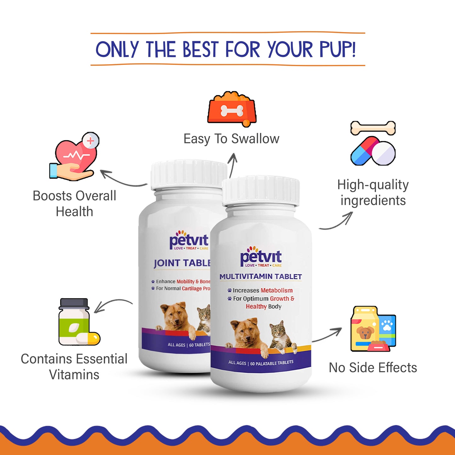 Petvit Joint-Cartilage Supplement - Support Healthy Joints