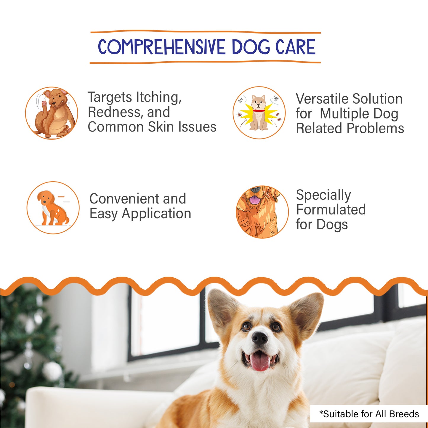 Petvit Dog Itching Relief Spray - Natural pest protection