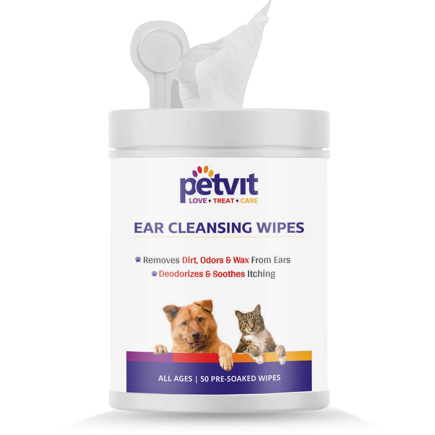 Petvit dog grooming wipes - cleaning after outdoor adventures