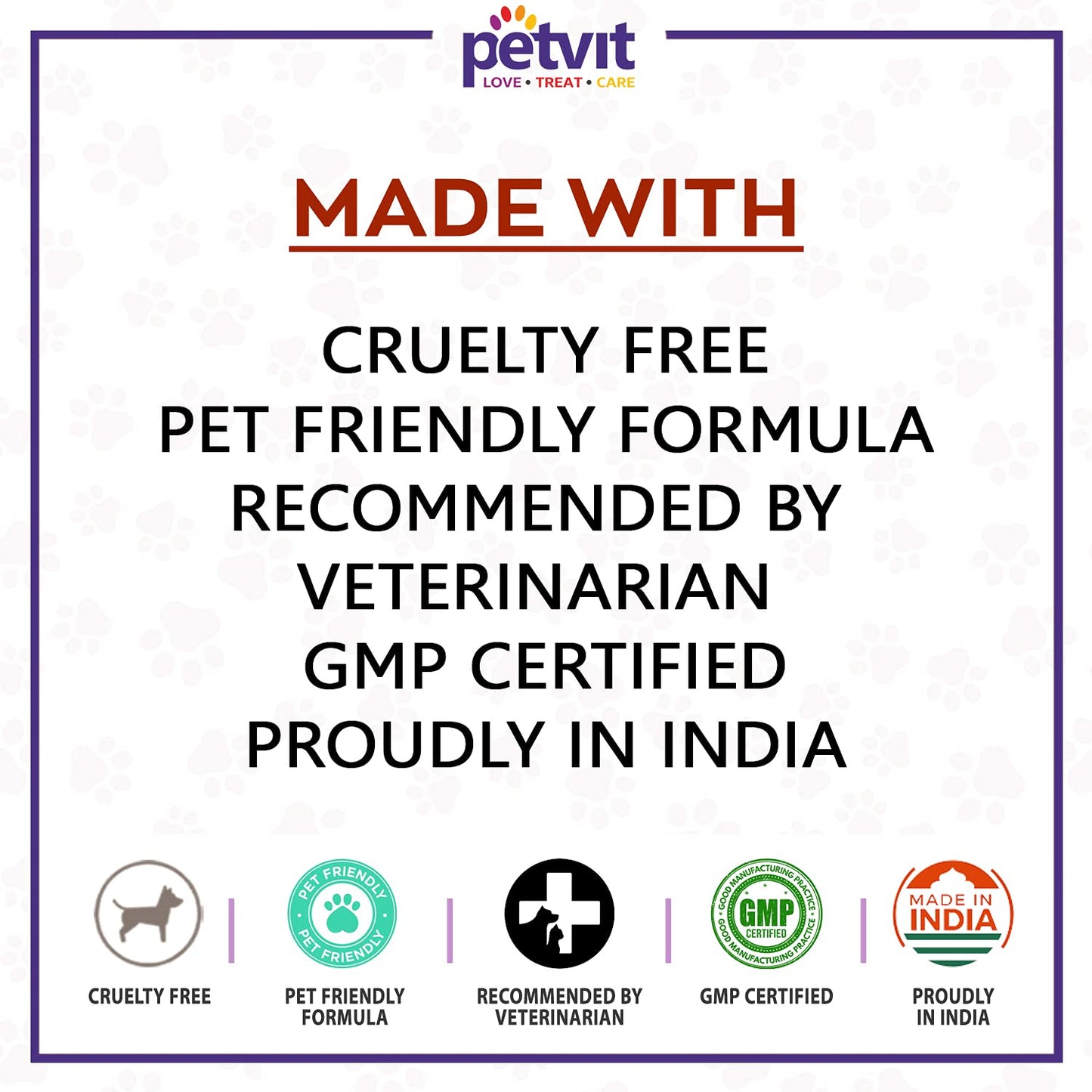 Petvit Anti-Tick & Flea Shampoo with Vitamin E & Tea Tree Oil | for All Breed Dog/Cat -200 ML