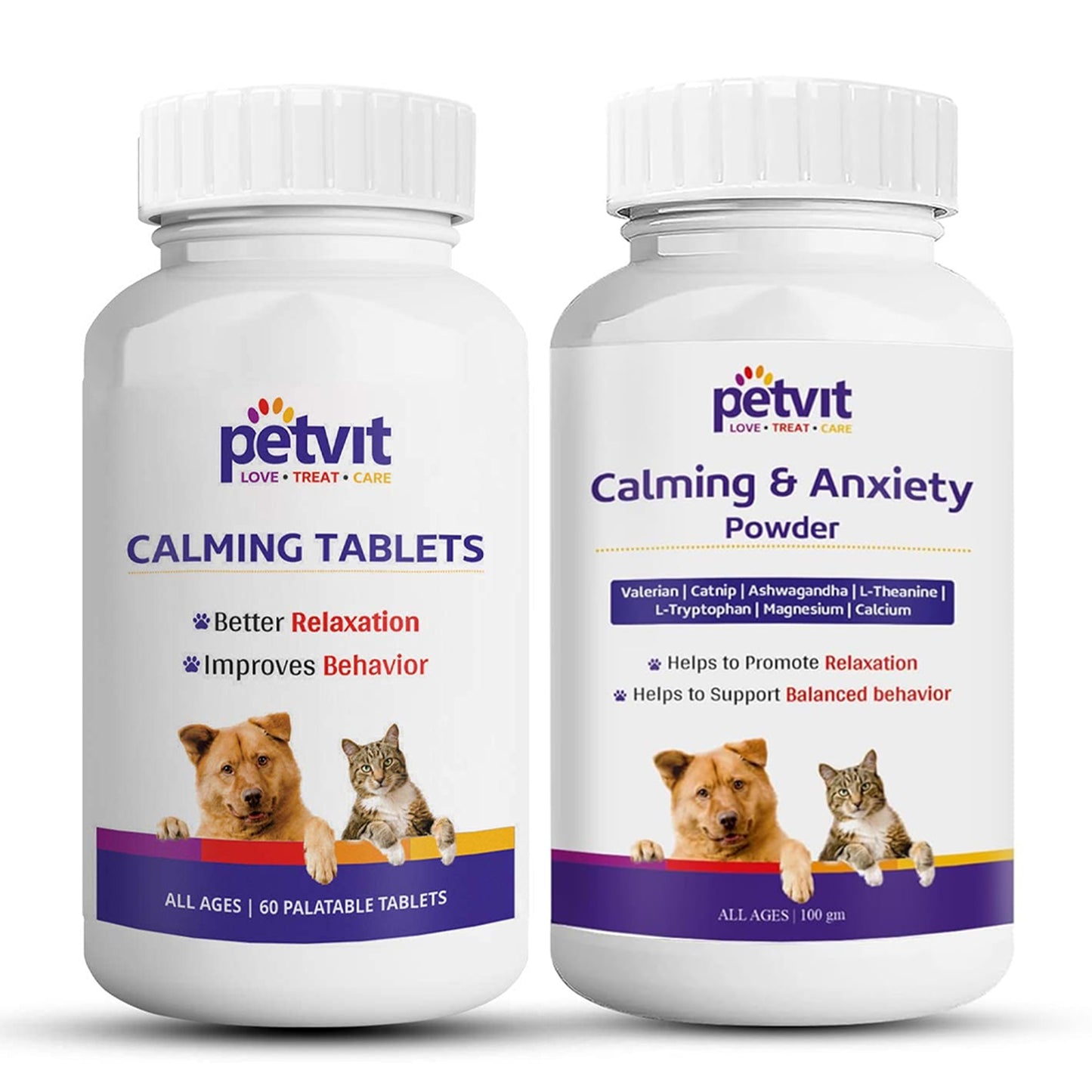 Petvit Calming Tablets - Supports dogs during vet visits