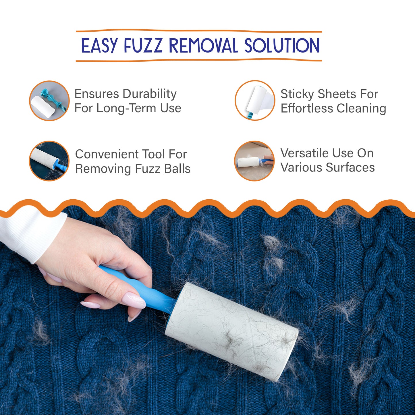 Petvit lint roller - efficient cleaning tool for travel