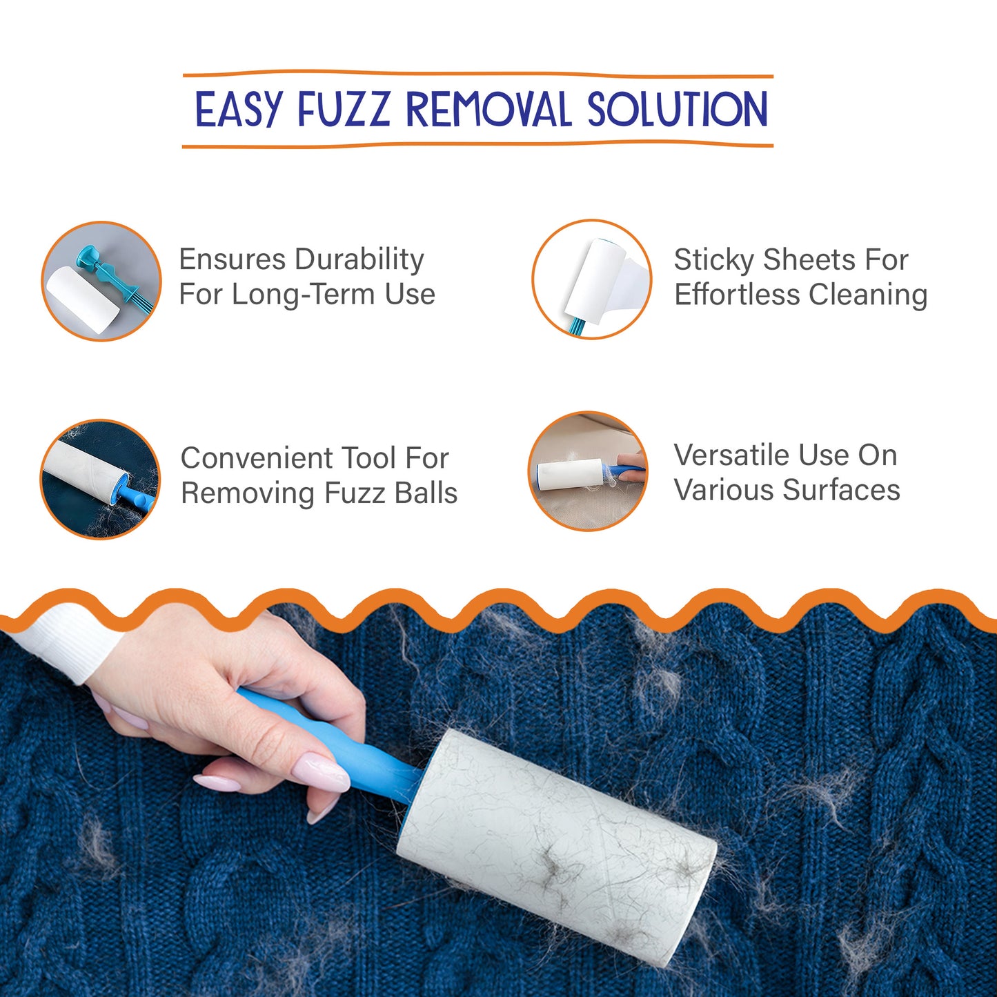 Petvit lint roller - Quick cleaning for travel