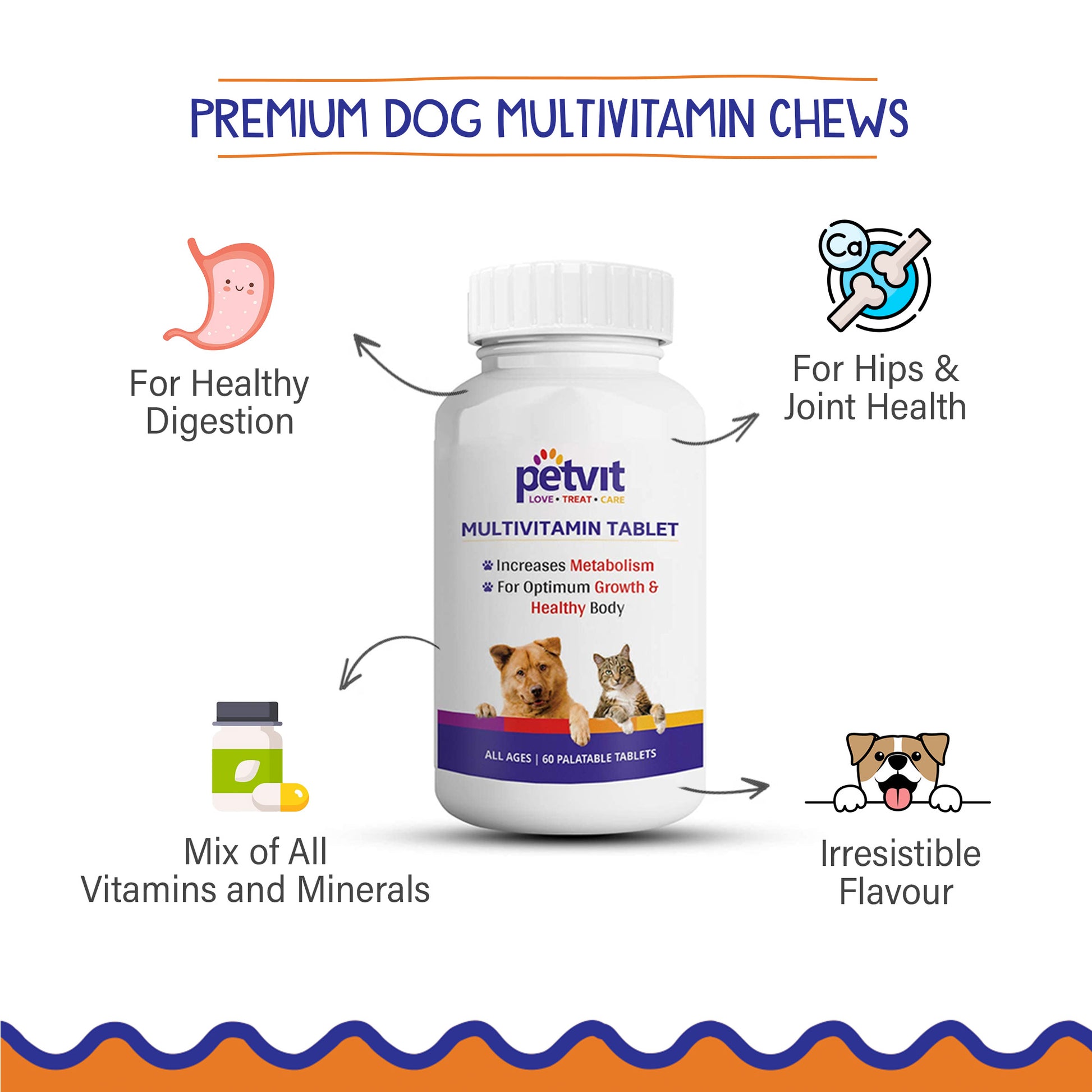 Petvit Multivitamin for Dog - Essential nutrients for dog wellness