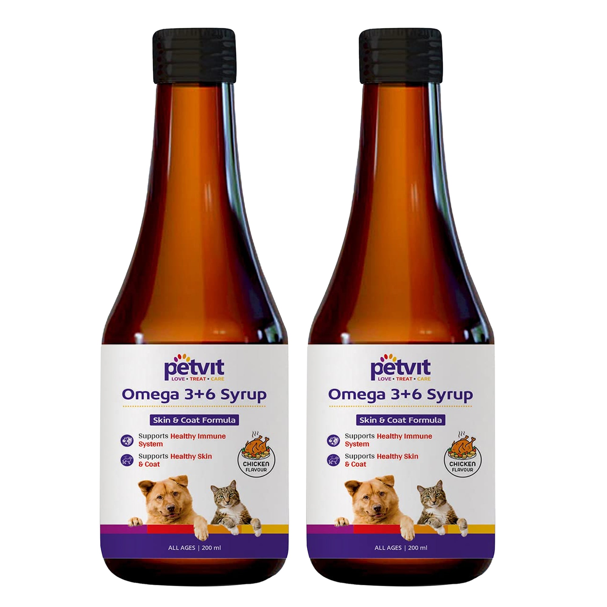 Petvit Omega 3 6 Dog Supplement - Essential Nutrients for Dogs