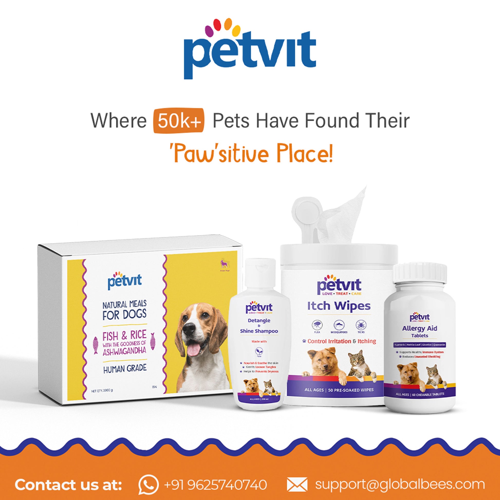 Petvit Calming Tablets - Calming solution for anxious dogs